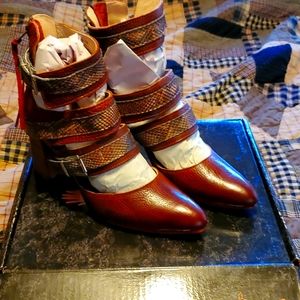 Brand new Freebird jaclynn wine multi sz 12